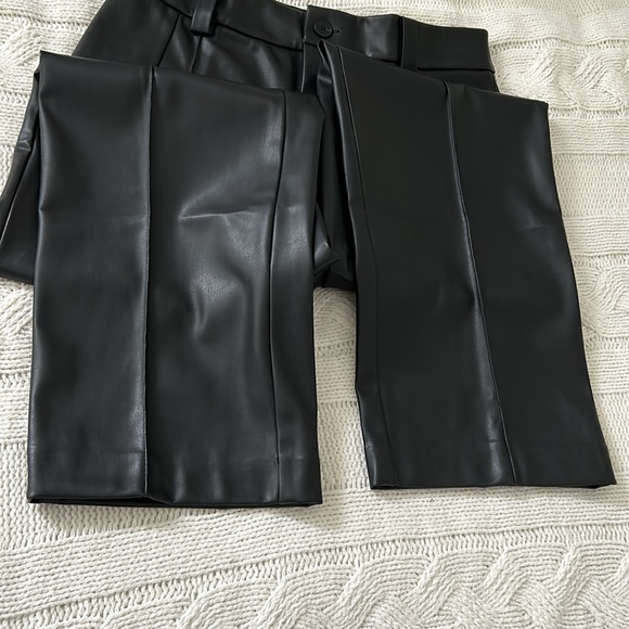 Rachel Zoe faux leather black pants - Picture 8 of 16